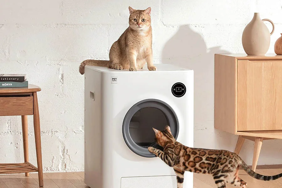 kitty litter machine