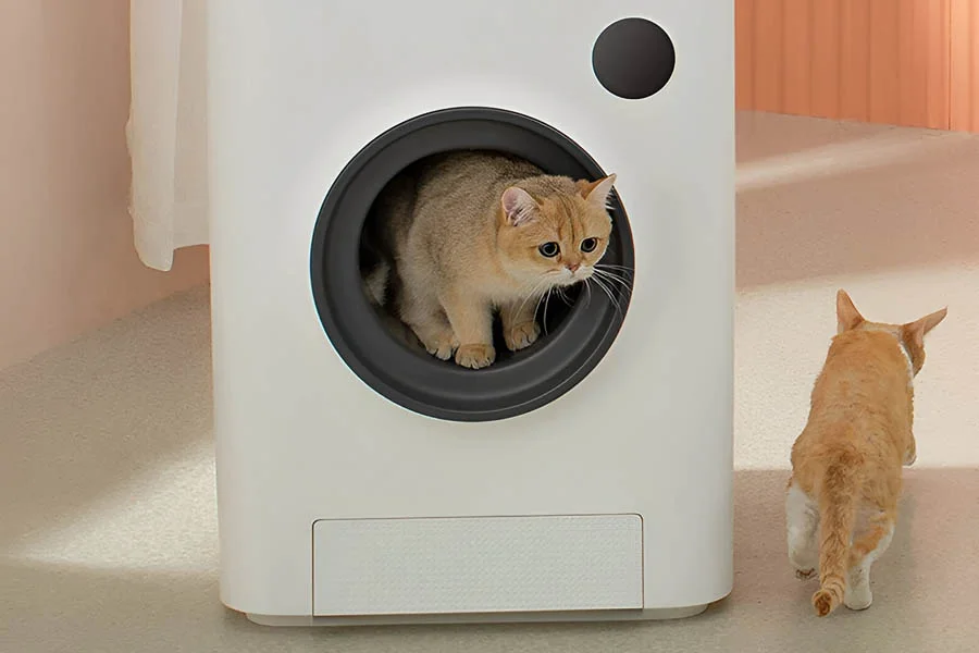 easiest to clean litter box