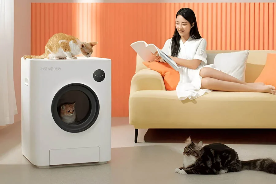 kitty litter machine