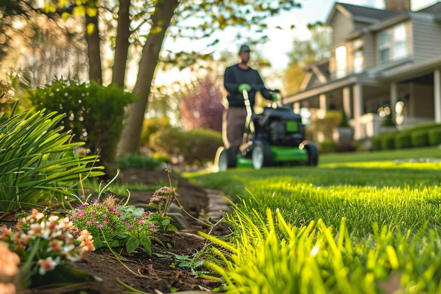 lithium battery powered lawn mowers