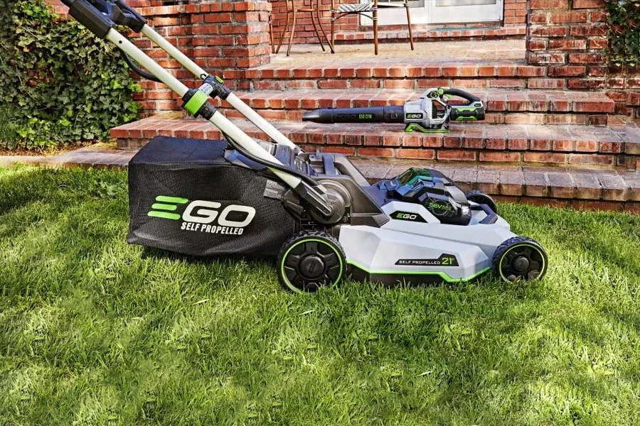 shop electric lawn mowers