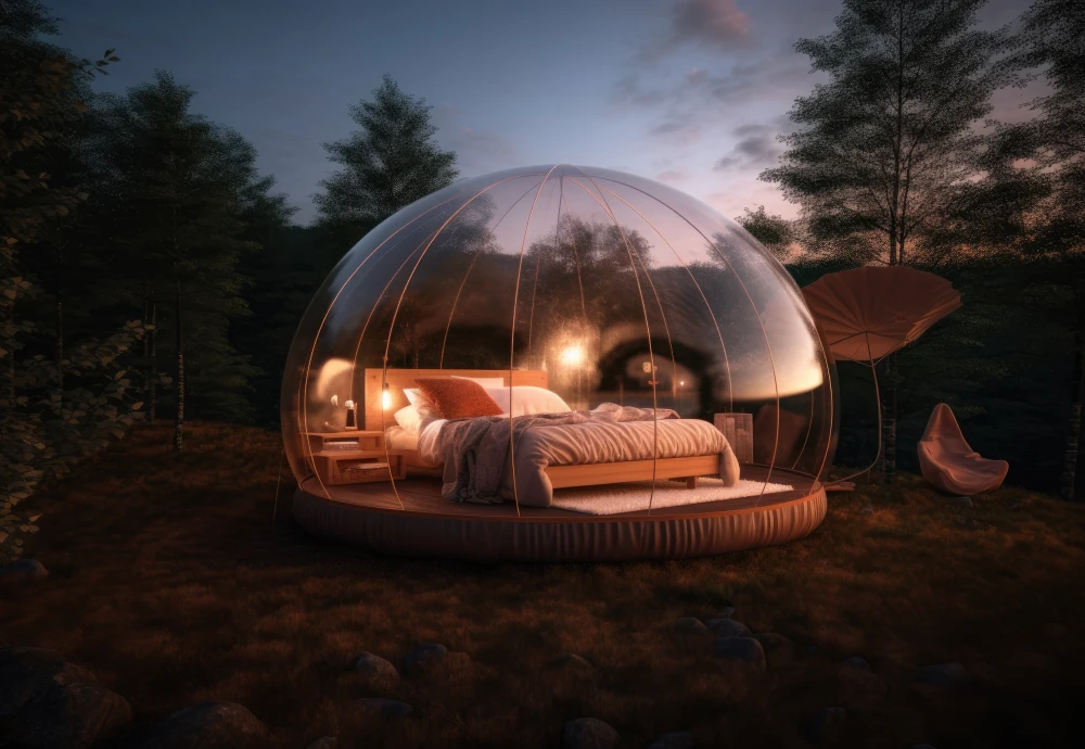 inflatable bubble tents