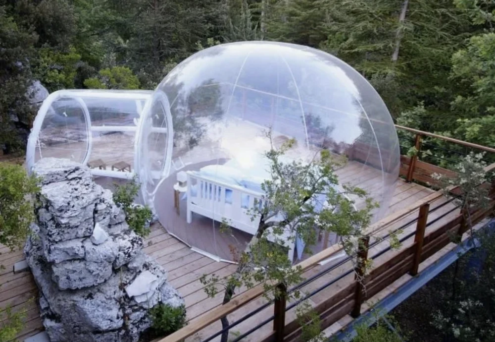 outdoor see through bubble tent