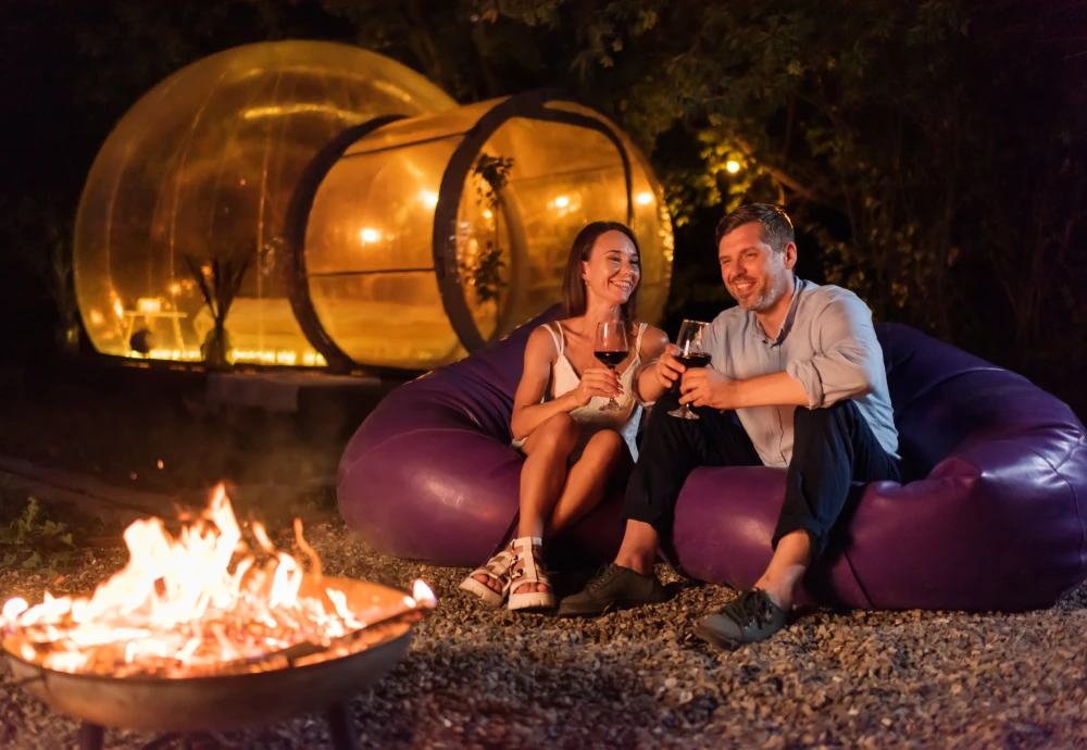 inflatable bubble tent