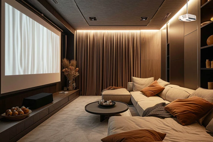 projector tv for bedroom