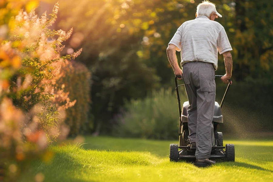 self propelled cordless lawn mowers