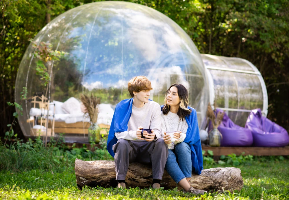 bubble tree bubble tent