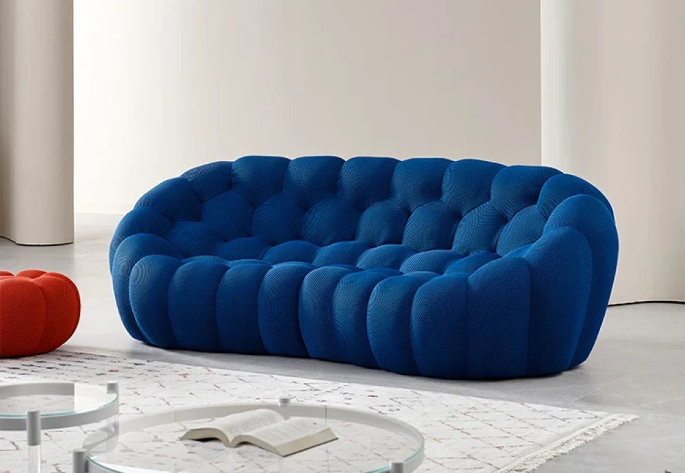 orange cloud couch